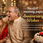 Heartfelt and Unique Ways to Express Love with mummy papa anniversary wishes