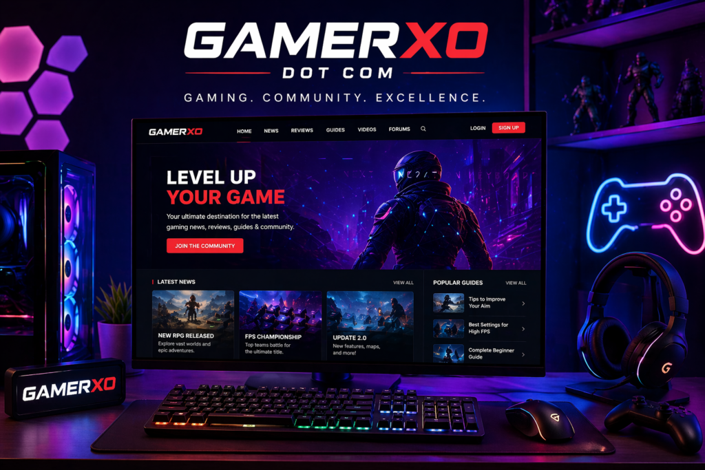 GamerXO Dot Com: A New Hub for Gamers in the Digital Age