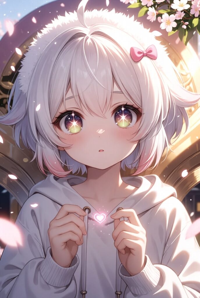 Classic Doujen Moe character illustration showcasing the signature cute and emotionally warm aesthetic popular in 2026